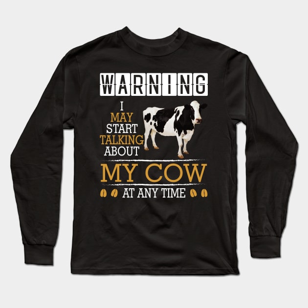 Crazy Cow lovers cow lover farmer funny Long Sleeve T-Shirt by reginaturner